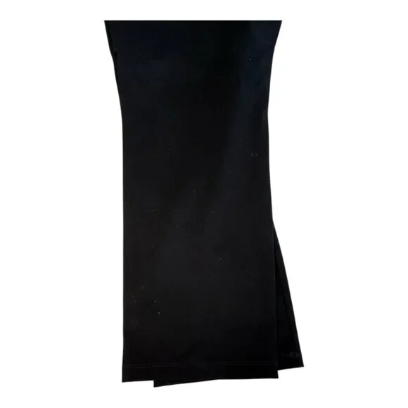 Chicos Travelers Womens Cropped Pants~Size 2R (L/12)~Black Stretch L10 42 - Picture 10 of 13